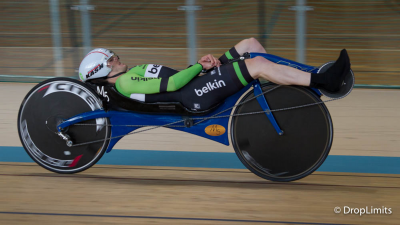 Nieuw en absoluut wereldrecord, 57.6 km in een uur, voor Matthias Konig op M5 carbon ligfiets