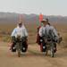 Central Asia Bike Ride finish